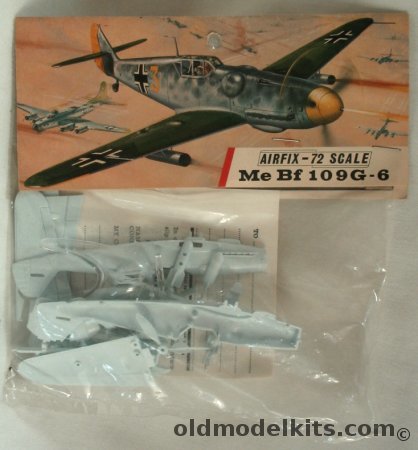 Airfix 1/72 Messerschmitt Bf-109 G-6 - Bagged, 86 plastic model kit